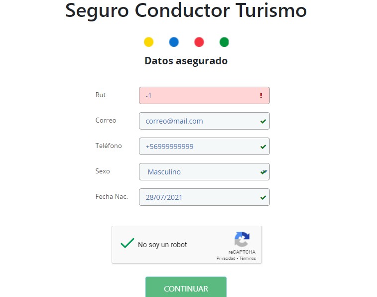 Seguro Conductor Decreto 80